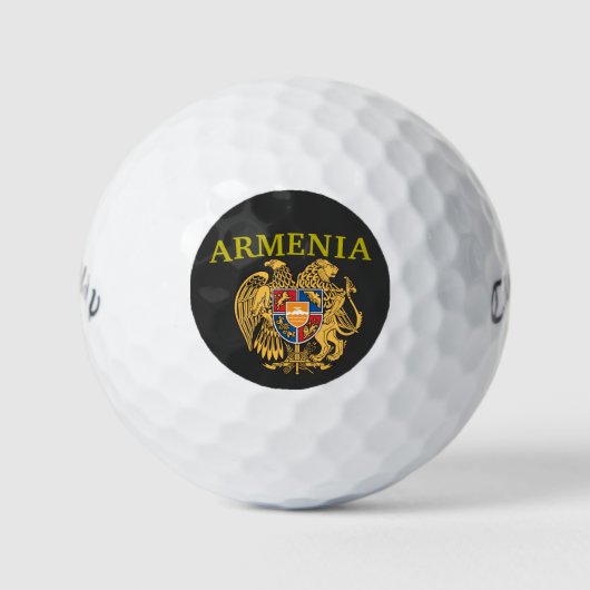 Armeense wapenstilstand golfballen (Voorkant)