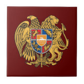 Armeense wapenstilstand tegeltje (Voorkant)