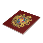 Armeense wapenstilstand tegeltje (Zijkant)