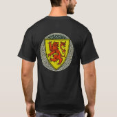 Armen van de familie Roberts (Wales) T-shirt (Achterkant)