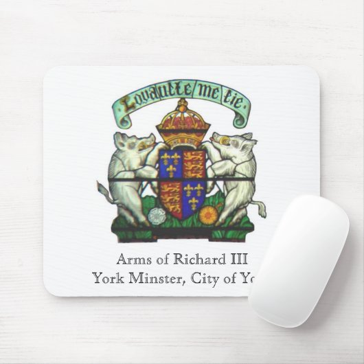 Armen van Richard III Mousepad Muismat (Met muis)
