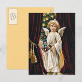 Armen vol vreugde - Kerstgroet briefkaart (Voorkant / Achterkant)