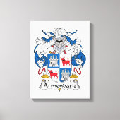Armendariz Family Crest Canvas Afdruk (Voorkant)