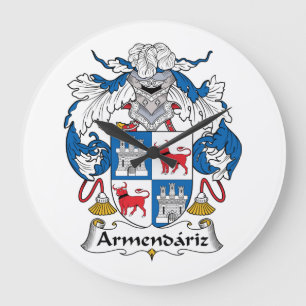 Armendariz Family Crest Grote Klok