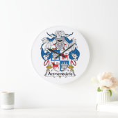 Armendariz Family Crest Grote Klok (Huis)