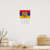 Armenia 2026 Calendar, Large, Armenian Flag Poster (Keuken)