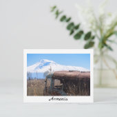 Armenia Ararat souvenir briefkaart (Staand voorkant)