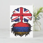 Armenia Armenian British UK Verenigd Koninkrijk Kaart (Staand voorkant)