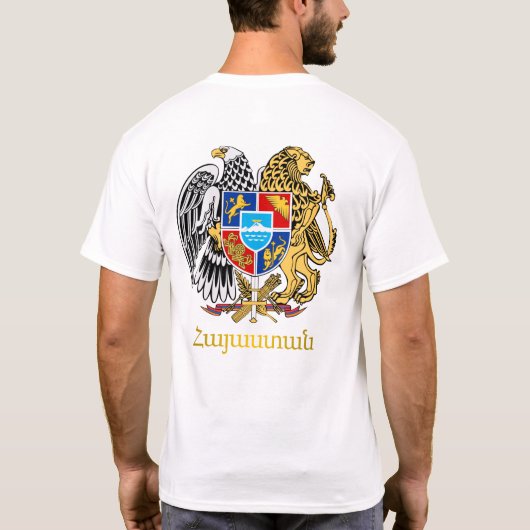 Armenia COA 2 Apparel T-shirt (Achterkant)