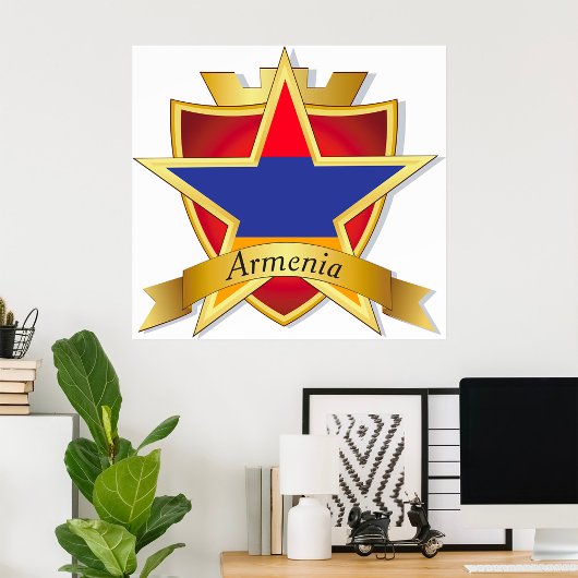 Armenia Crest Poster