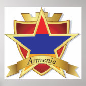 Armenia Crest Poster (Voorkant)