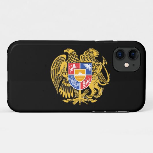 armenia emblem Case-Mate iPhone case (Achterkant (horizontaal))