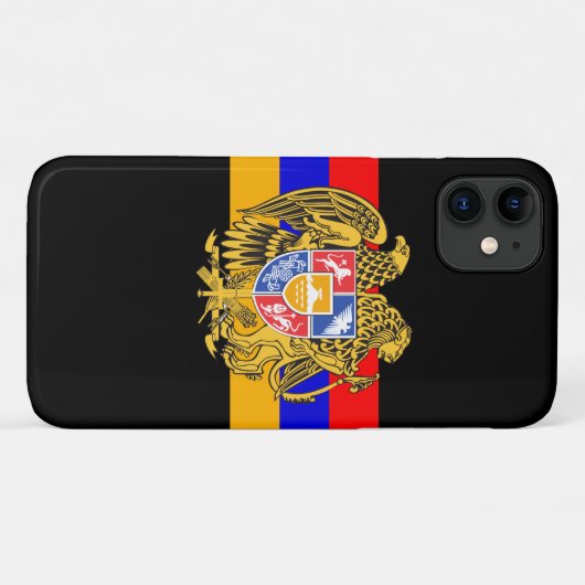 armenia emblem Case-Mate iPhone case (Achterkant (horizontaal))