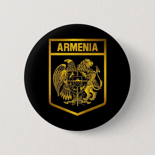 Armenia Emblem Ronde Button 5,7 Cm (Voorkant)