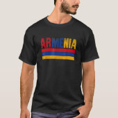 Armenia Flag Armenian Mens Womens Kids 1 T-shirt (Voorkant)