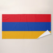 Armenia Flag Badhanddoek (Badhanddoek)