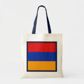 Armenia Flag Bag Tote Bag (Voorkant)