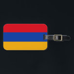 Armenia Flag Bagagelabel<br><div class="desc">Armenia Flag</div>