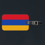 Armenia Flag Bagagelabel<br><div class="desc">Armenia Flag</div>