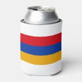 Armenia Flag Blikjeskoeler (Blikje Voorkant)
