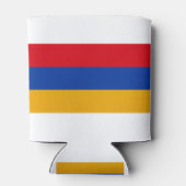 Armenia Flag Blikjeskoeler (Achterkant)
