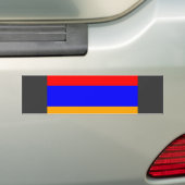 Armenia Flag Bumpersticker (Op auto)