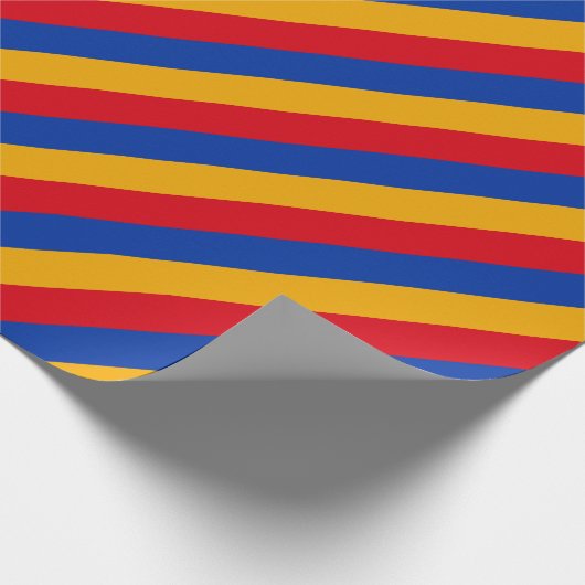 Armenia Flag Cadeaupapier (Hoek)