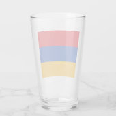 Armenia Flag Glas (Achterkant)