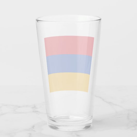 Armenia Flag Glas (Achterkant)