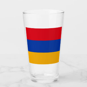 Armenia Flag Glas