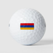 Armenia Flag Golfballen (Voorkant)