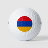 Armenia Flag Golfballen (Voorkant)