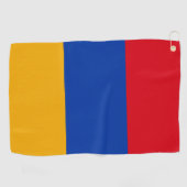 Armenia Flag Golfhanddoek (Horizontaal)