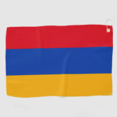Armenia Flag Golfhanddoek (Horizontaal)
