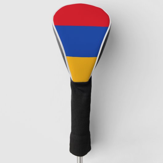 Armenia Flag Golfheadcover (Voorkant)