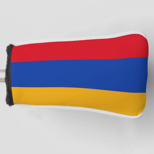Armenia Flag Golfheadcover (Voorkant)
