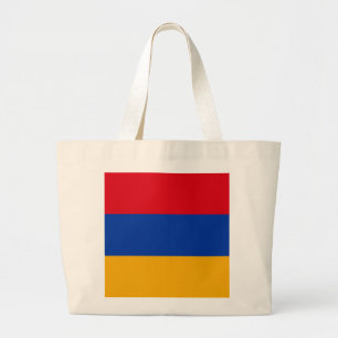 Armenia Flag Grote Tote Bag