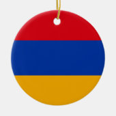 Armenia Flag Keramisch Ornament (Voorkant)