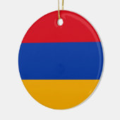Armenia Flag Keramisch Ornament (Links)