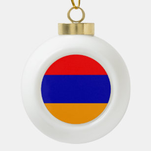 Armenia Flag Keramische Bal Ornament
