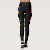 Armenia Flag Leggings (Achterkant)