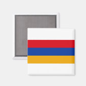 Armenia Flag Magneet (Voorkant / Achterkant)