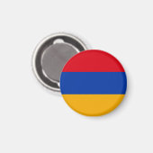 Armenia Flag Magneet (Voorkant / Achterkant)