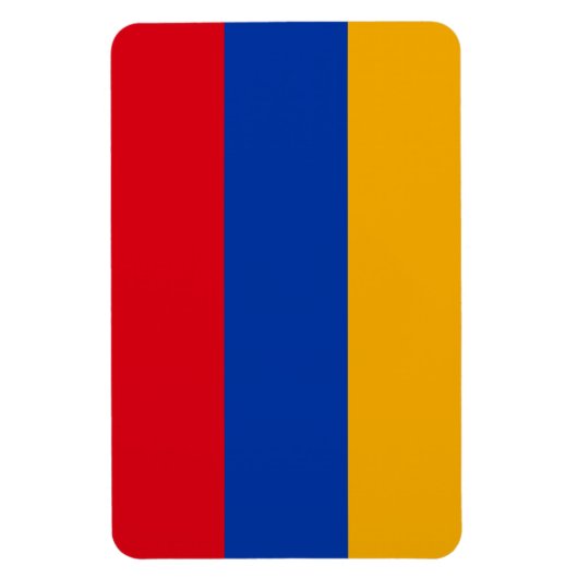Armenia Flag Magneet (Verticaal)