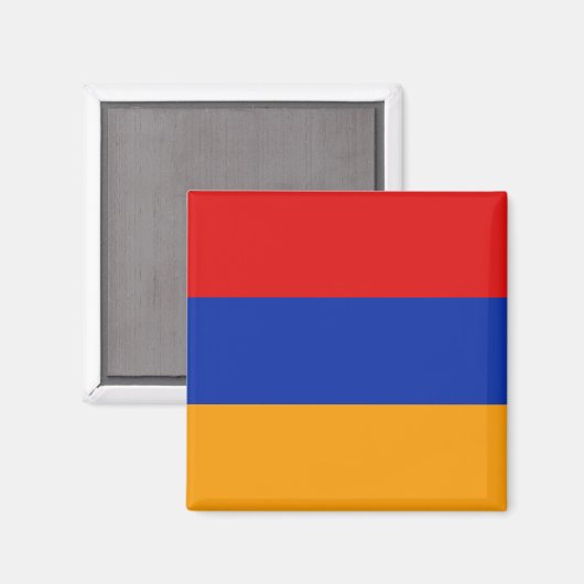 Armenia Flag Magnet (Voorkant / Achterkant)