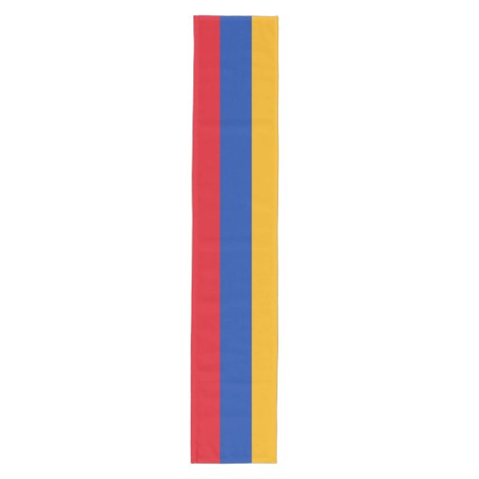 Armenia Flag Medium Tafelloper (Voorkant)