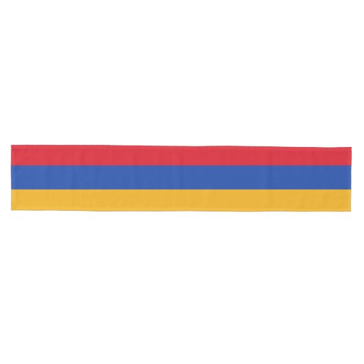 Armenia Flag Medium Tafelloper (Horizontaal)