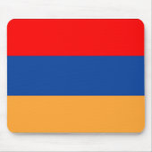 Armenia Flag Mousepad Muismat (Voorkant)