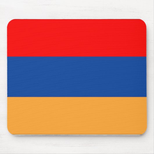 Armenia Flag Mousepad Muismat (Voorkant)