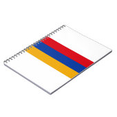 Armenia Flag Notitieboek (Linkerzijde)